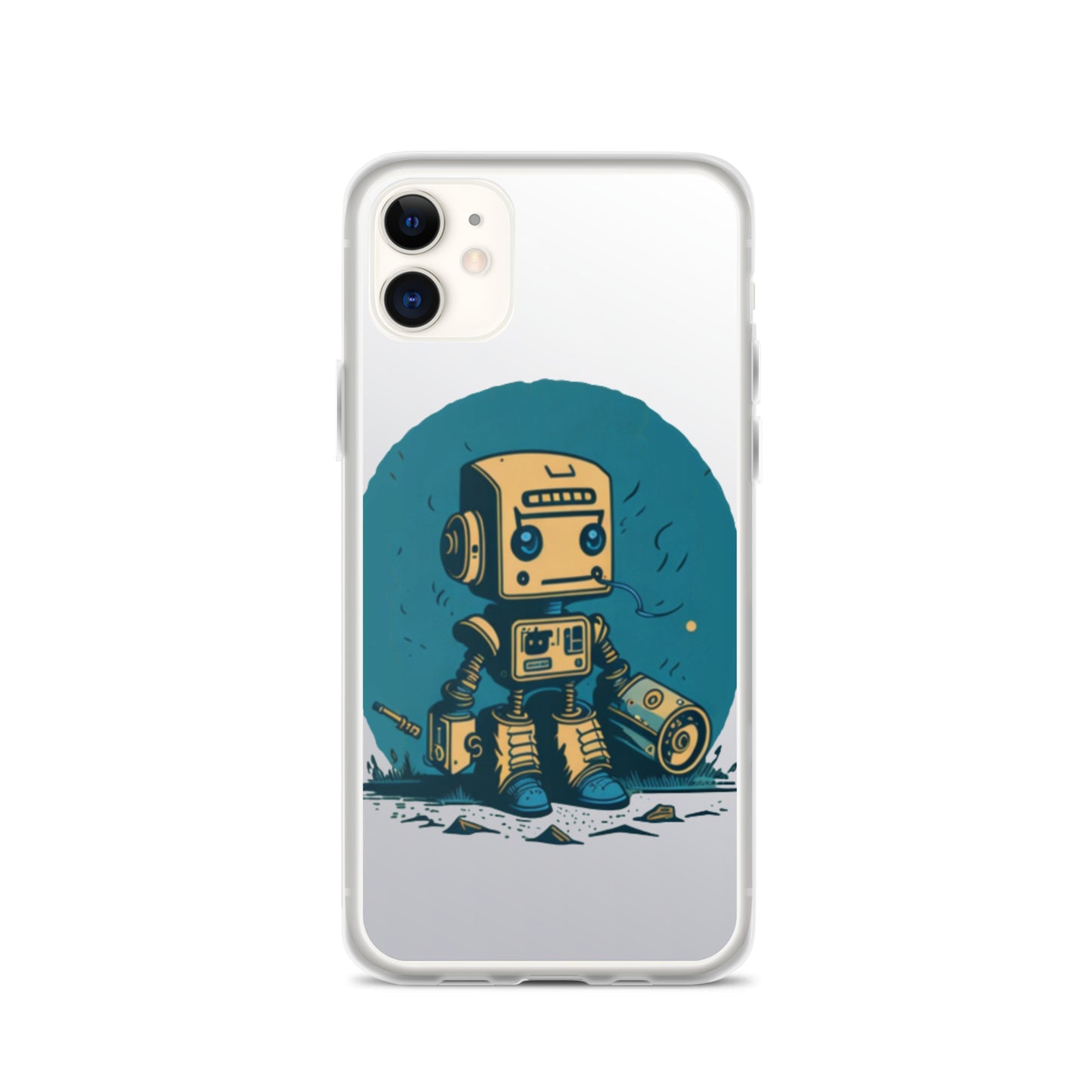 iPhone case/cute retro robot