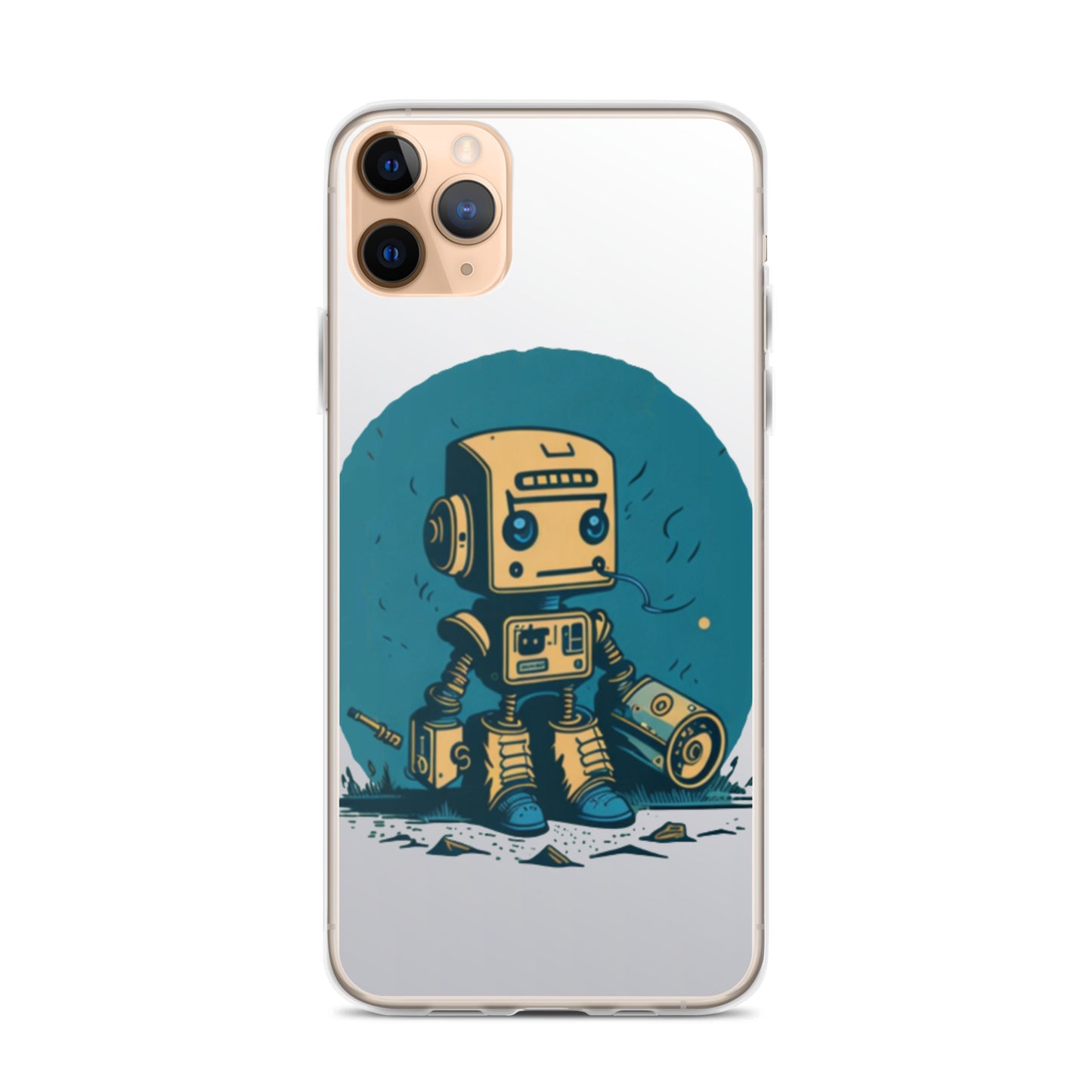 iPhone case/cute retro robot