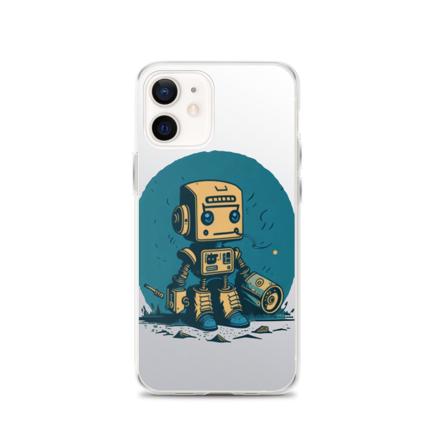 iPhone case/cute retro robot