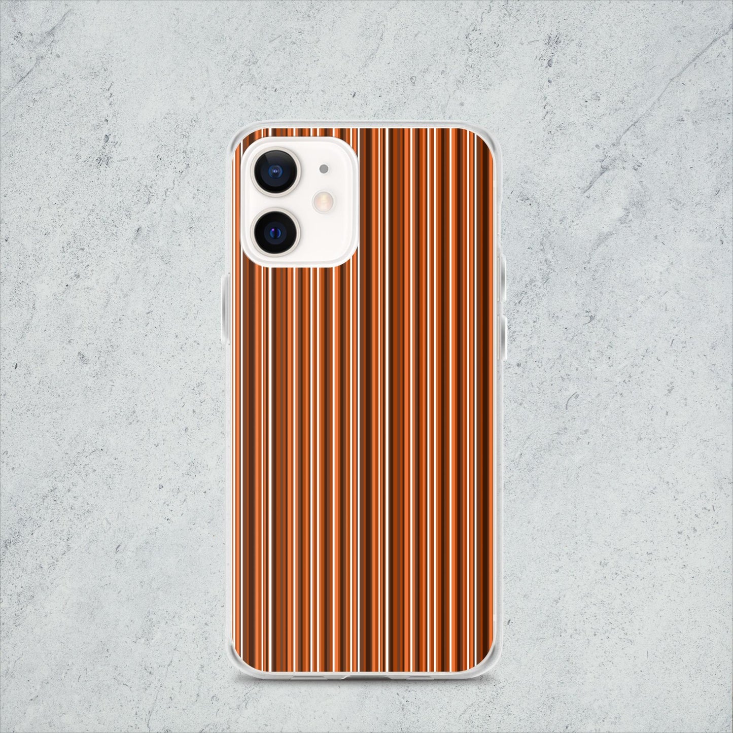 iPhone case/stripe/brown