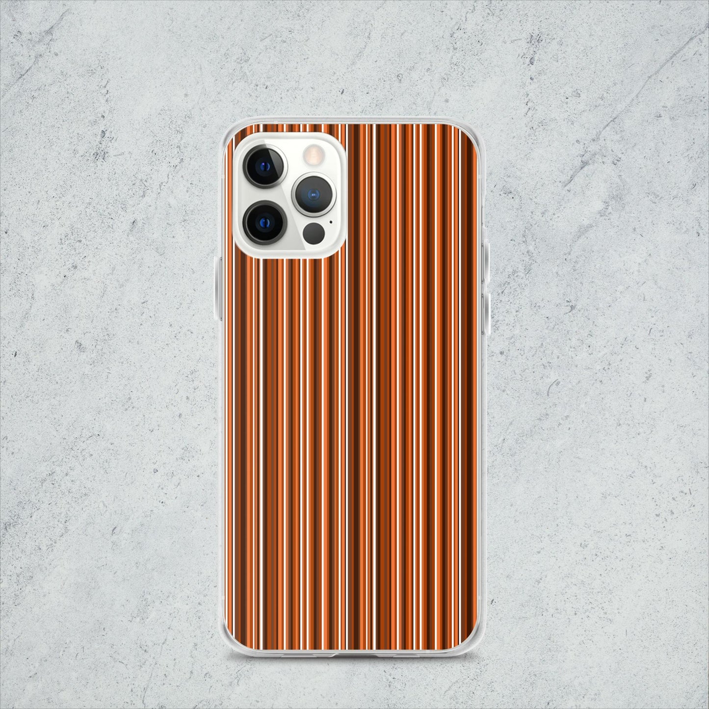 iPhone case/stripe/brown