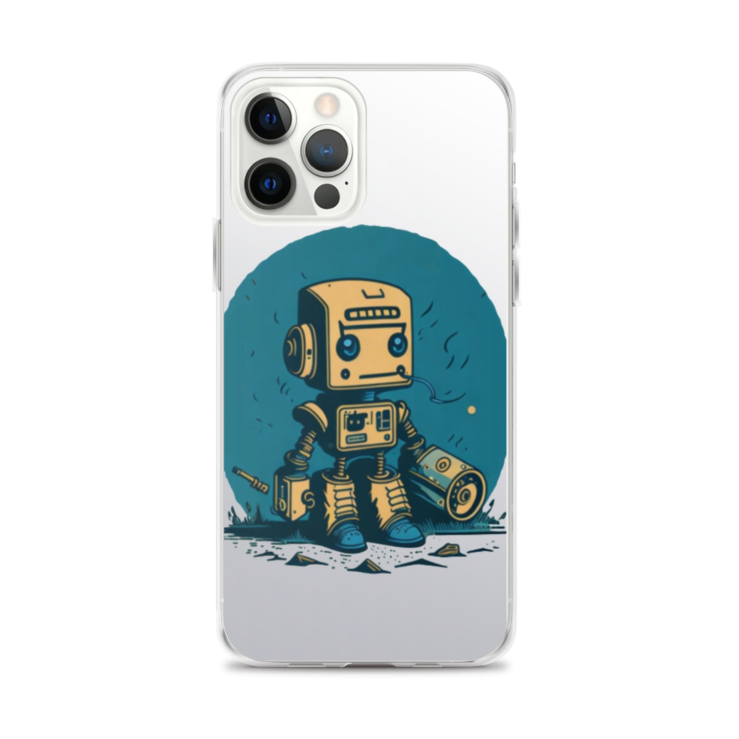 iPhone case/cute retro robot