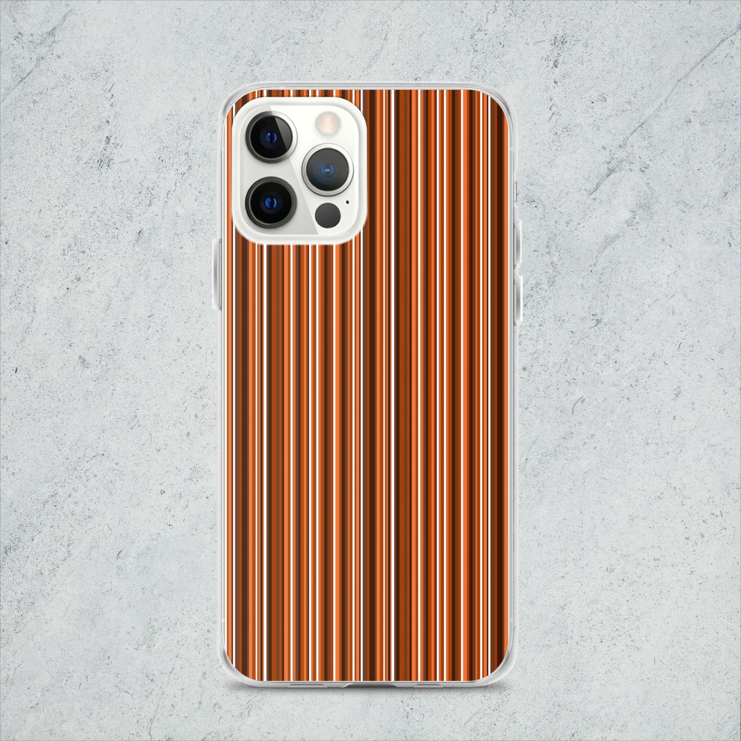 iPhone case/stripe/brown