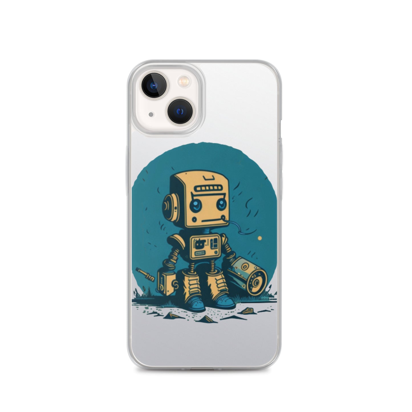 iPhone case/cute retro robot