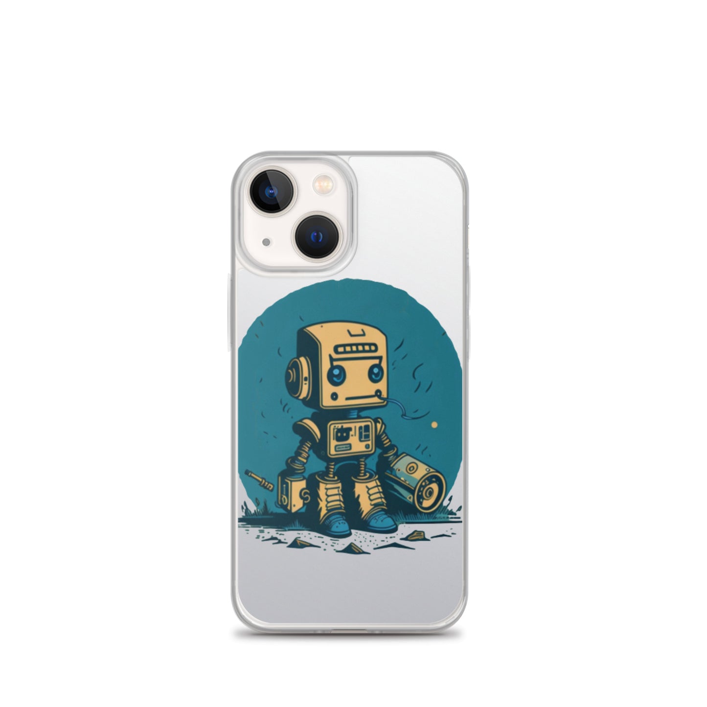 iPhone case/cute retro robot