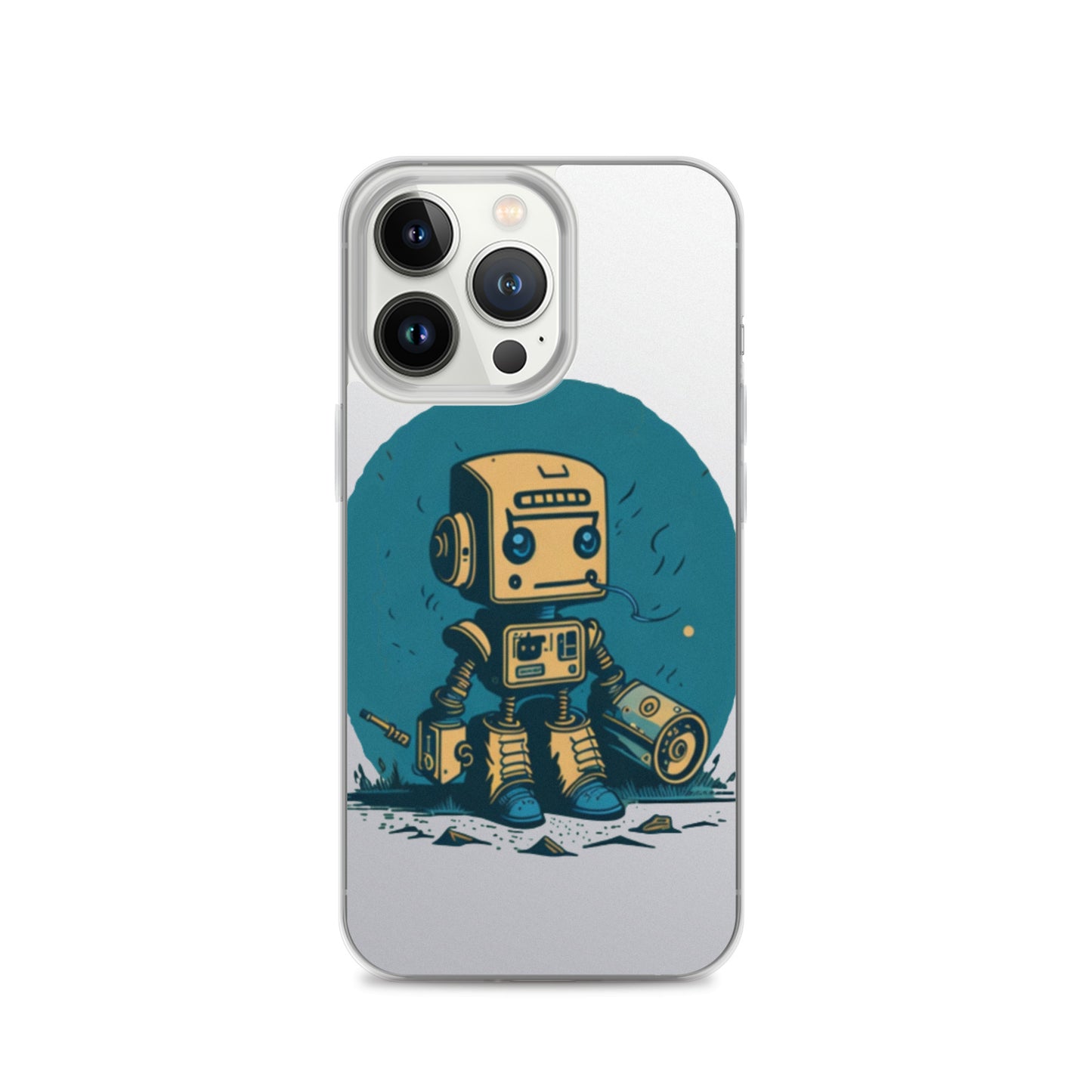 iPhone case/cute retro robot