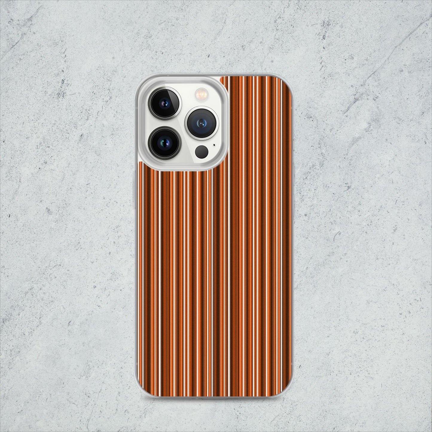 iPhone case/stripe/brown