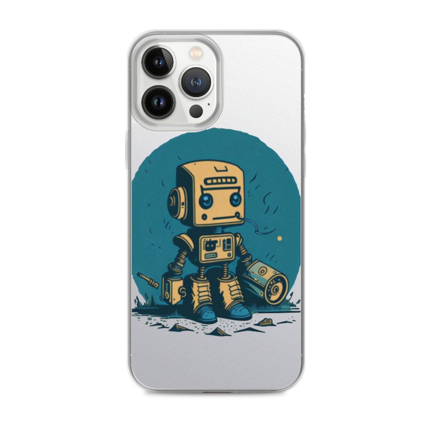 iPhone case/cute retro robot