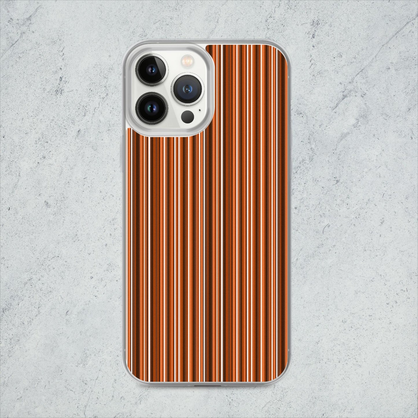 iPhone case/stripe/brown