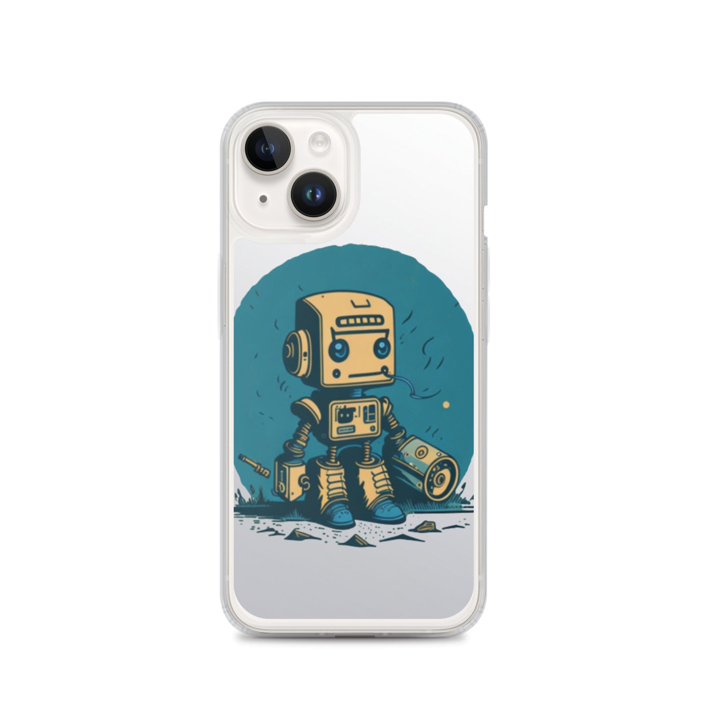 iPhone case/cute retro robot