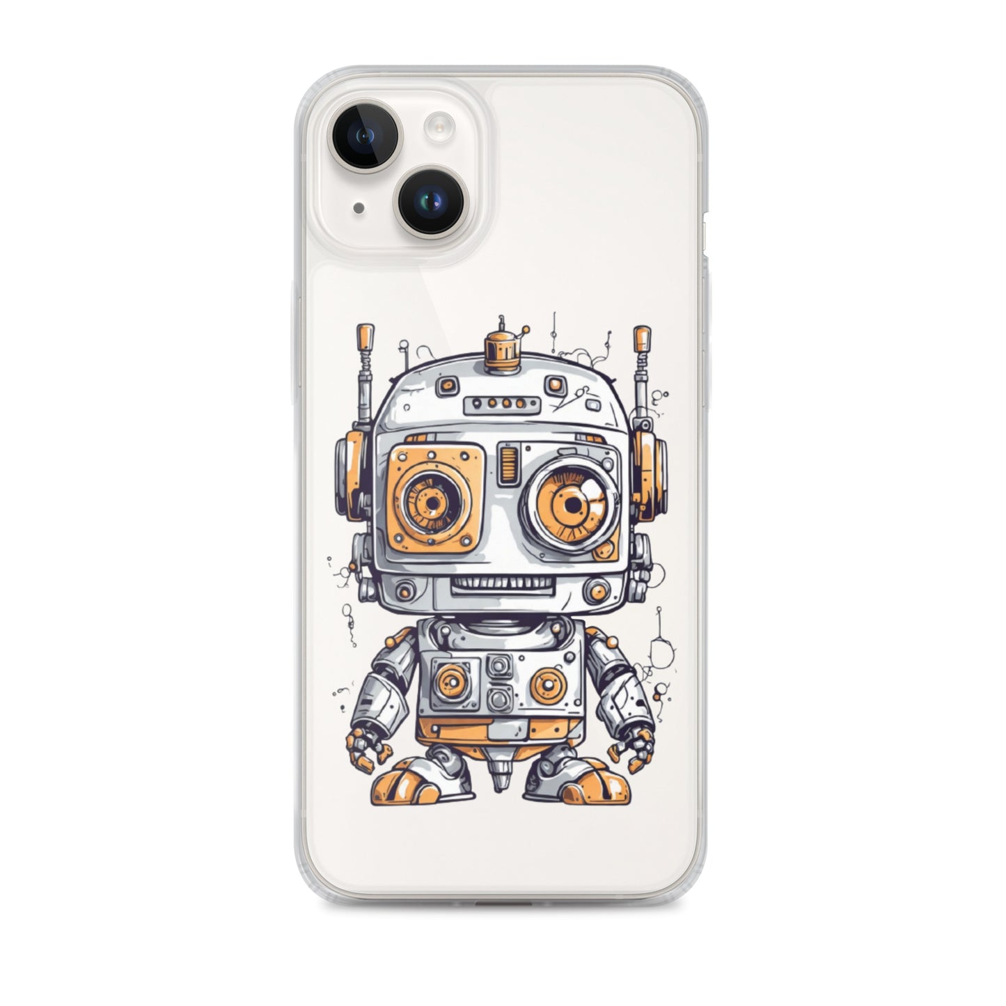 iPhone case/junk style retro robot