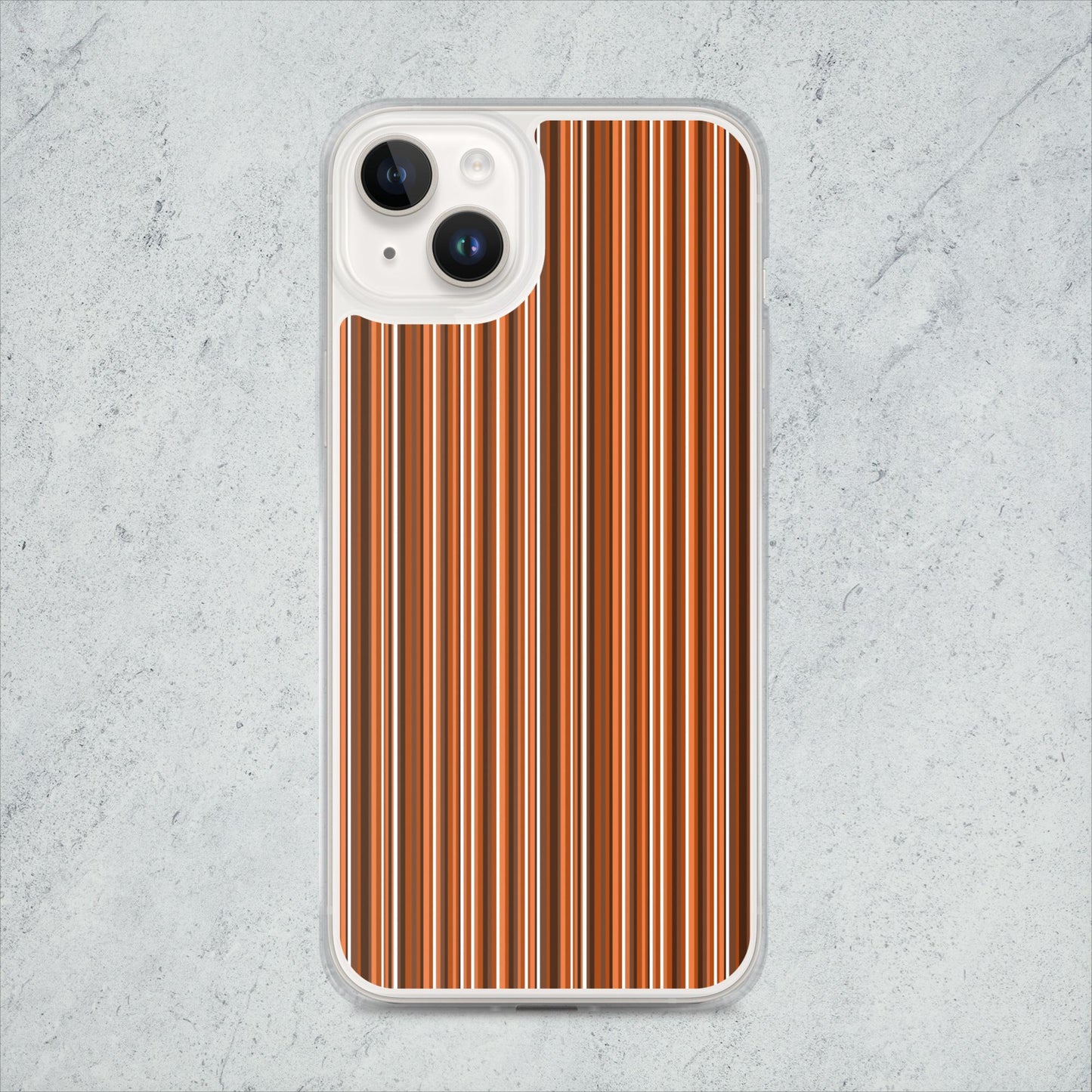 iPhone case/stripe/brown