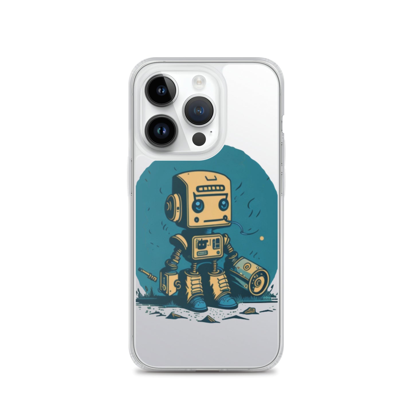 iPhone case/cute retro robot