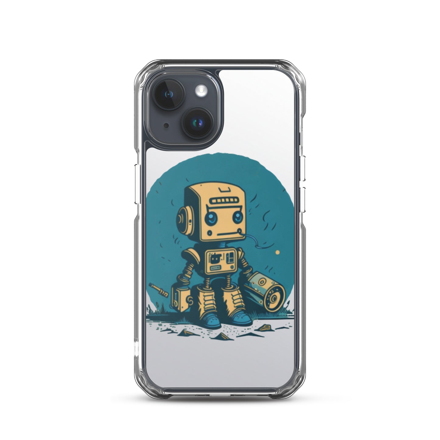 iPhone case/cute retro robot