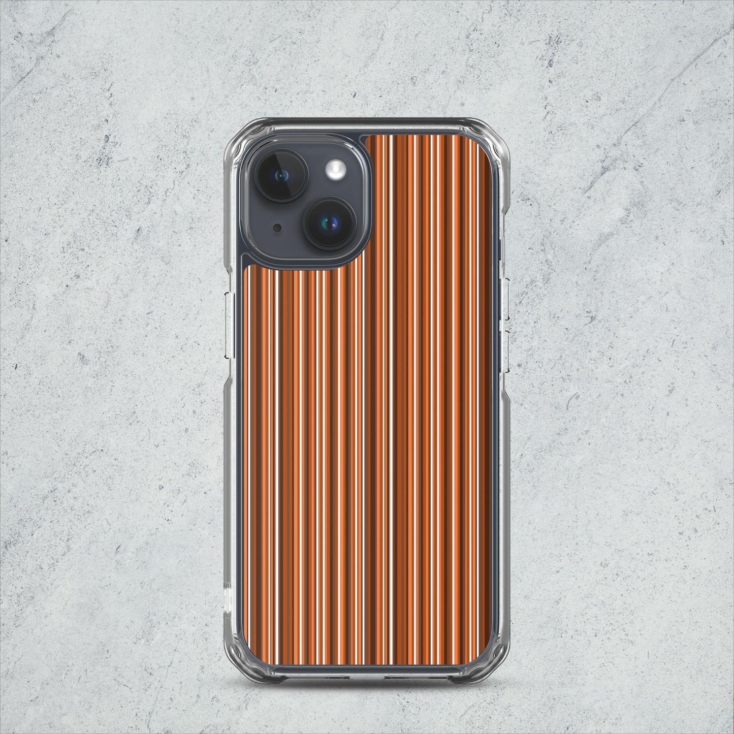 iPhone case/stripe/brown