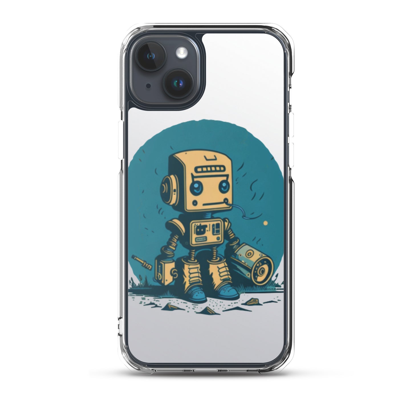 iPhone case/cute retro robot