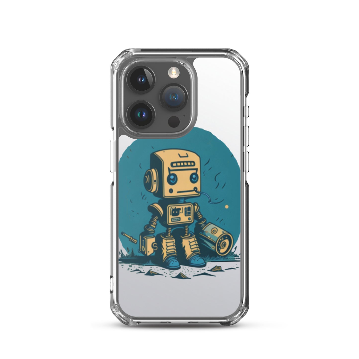 iPhone case/cute retro robot