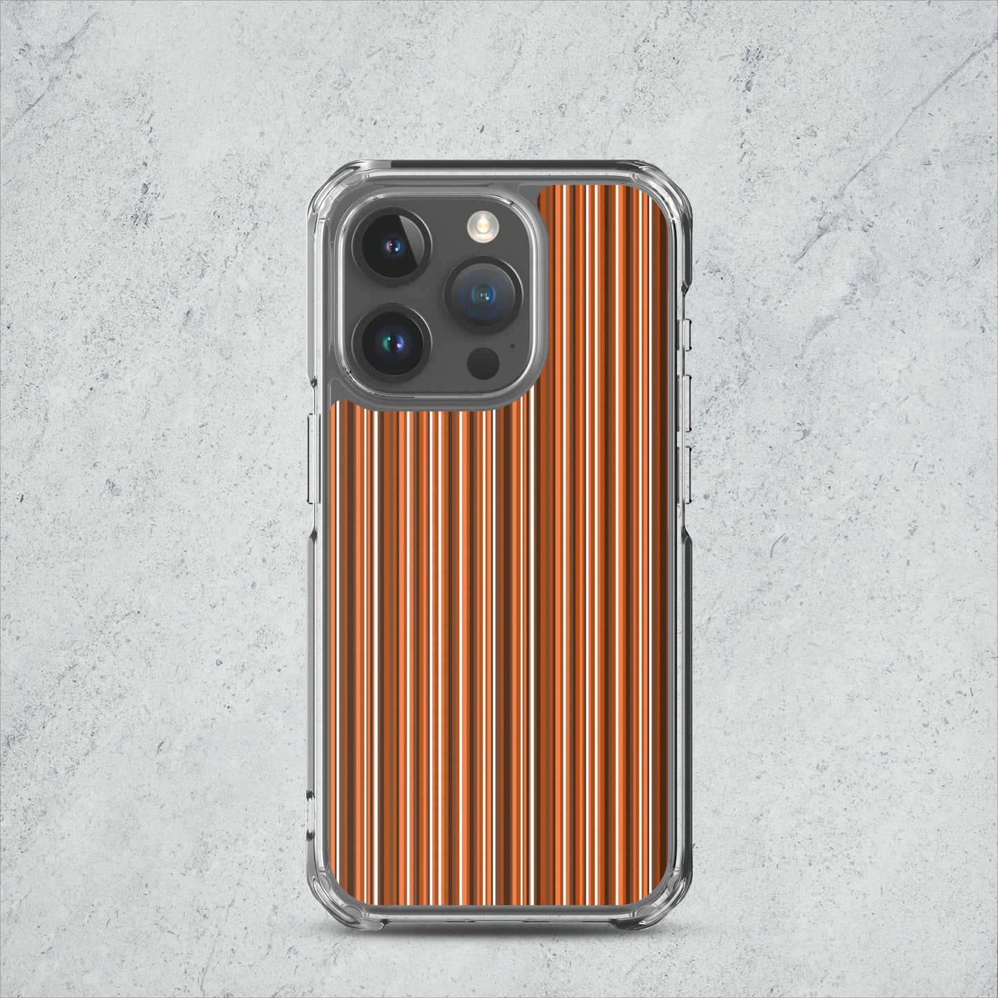 iPhone case/stripe/brown