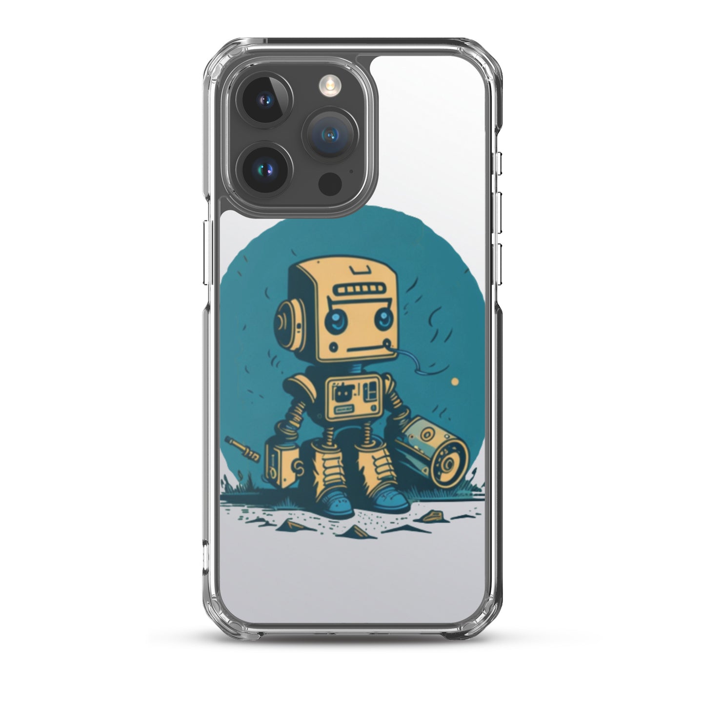 iPhone case/cute retro robot