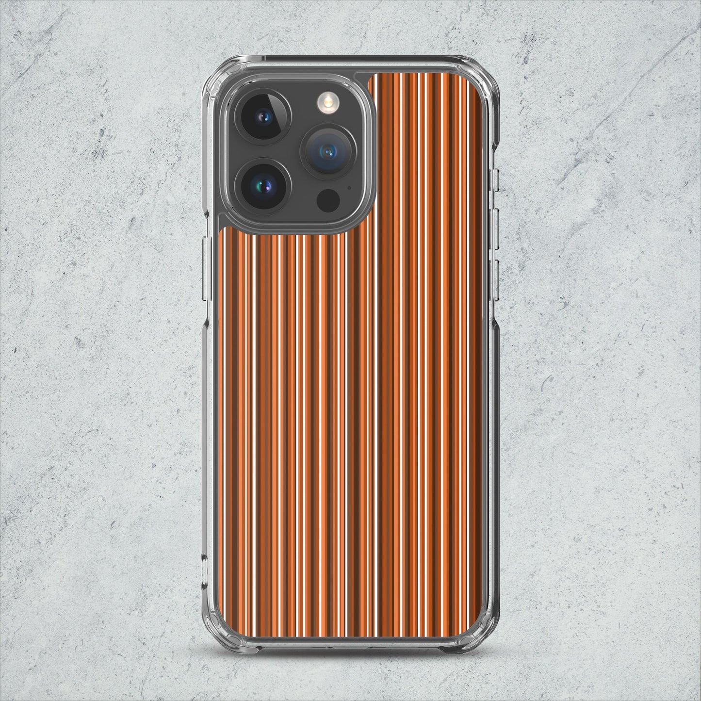 iPhone case/stripe/brown