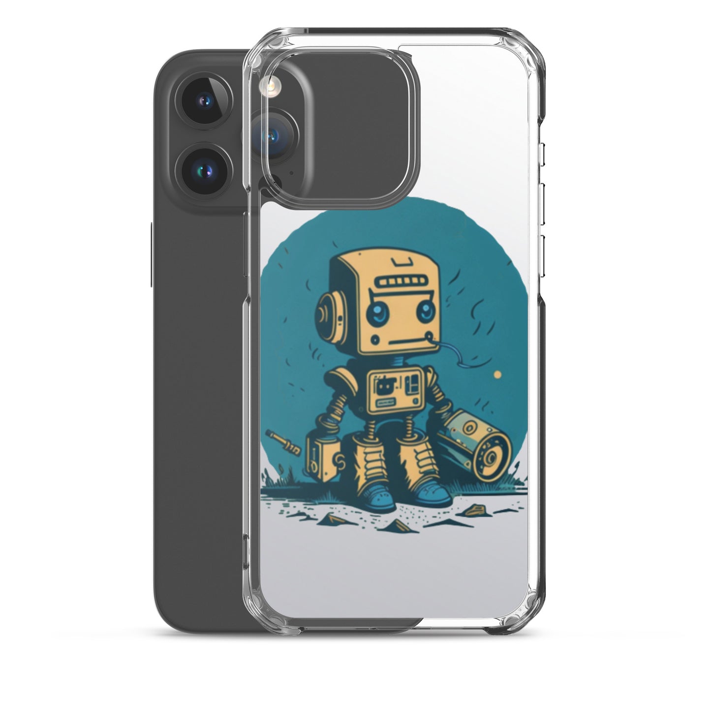 iPhone case/cute retro robot