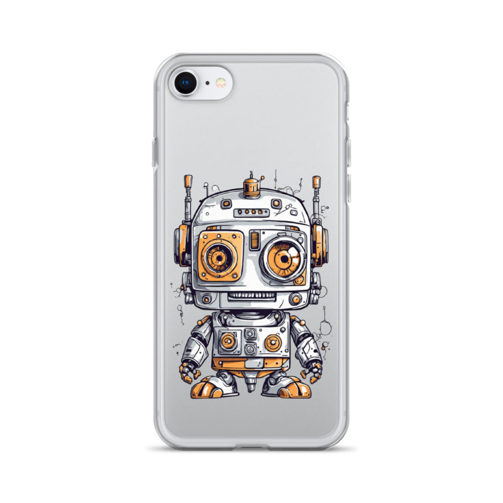 iPhone case/junk style retro robot