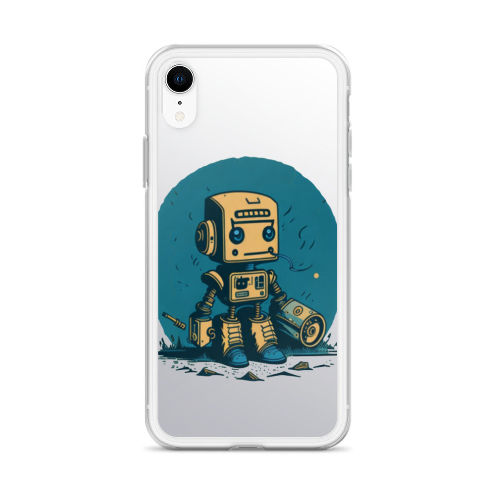 iPhone case/cute retro robot