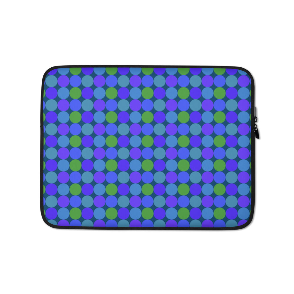 Laptop case/sleeve dot/blue