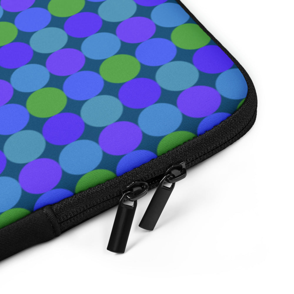 Laptop case/sleeve dot/blue