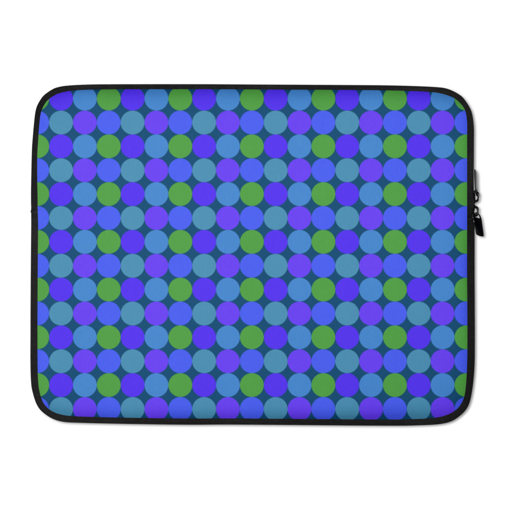 Laptop case/sleeve dot/blue