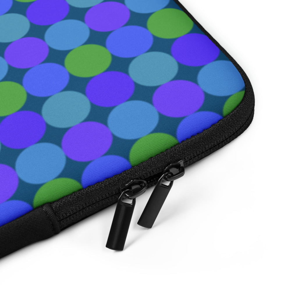 Laptop case/sleeve dot/blue