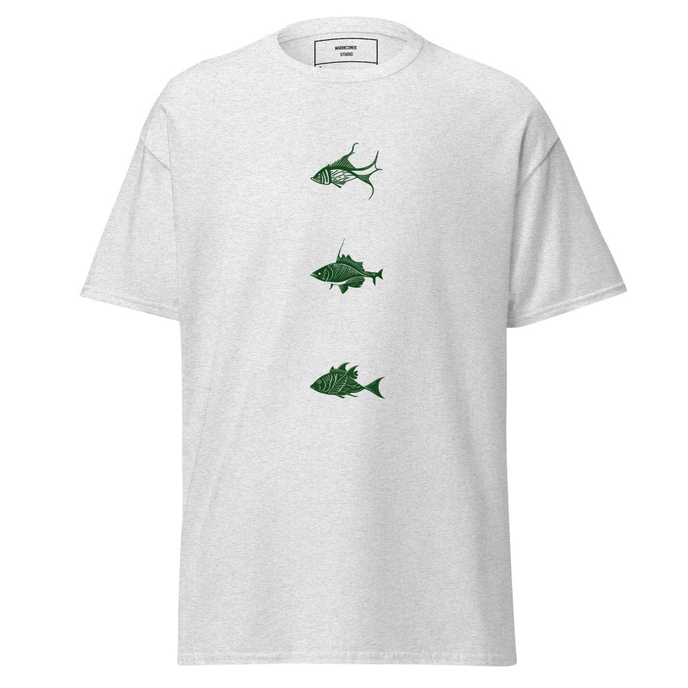 Men's Classic T-shirt/3 Fish