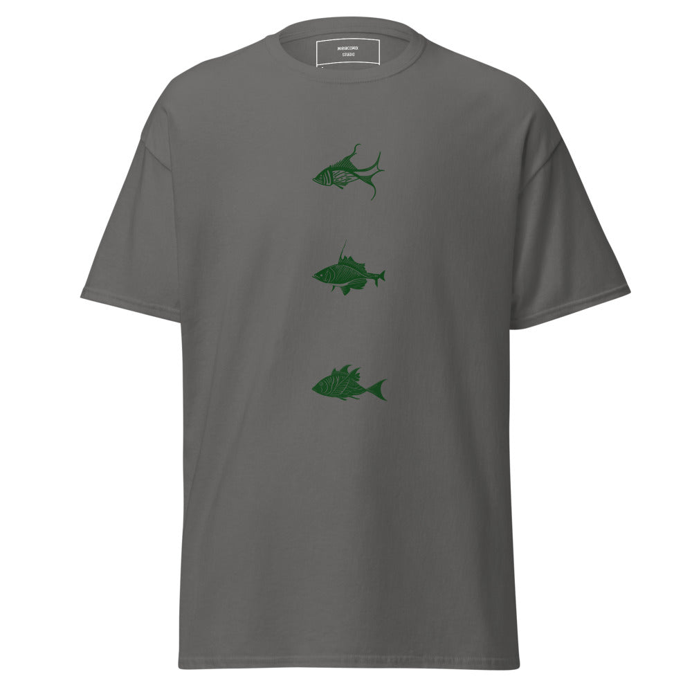 Men's Classic T-shirt/3 Fish