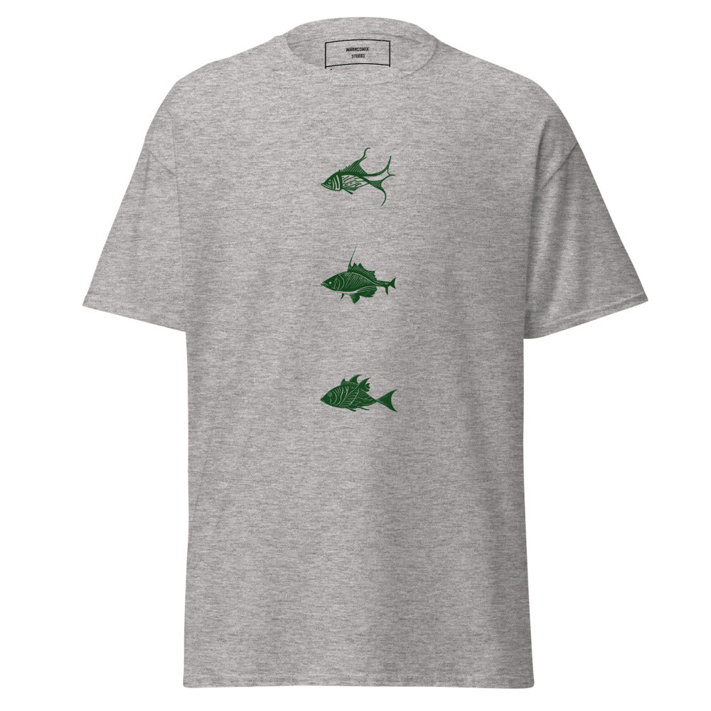 Men's Classic T-shirt/3 Fish