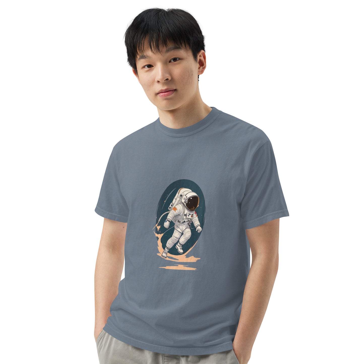 Unisex Product Dyed Heavyweight T-Shirt/Astronaut