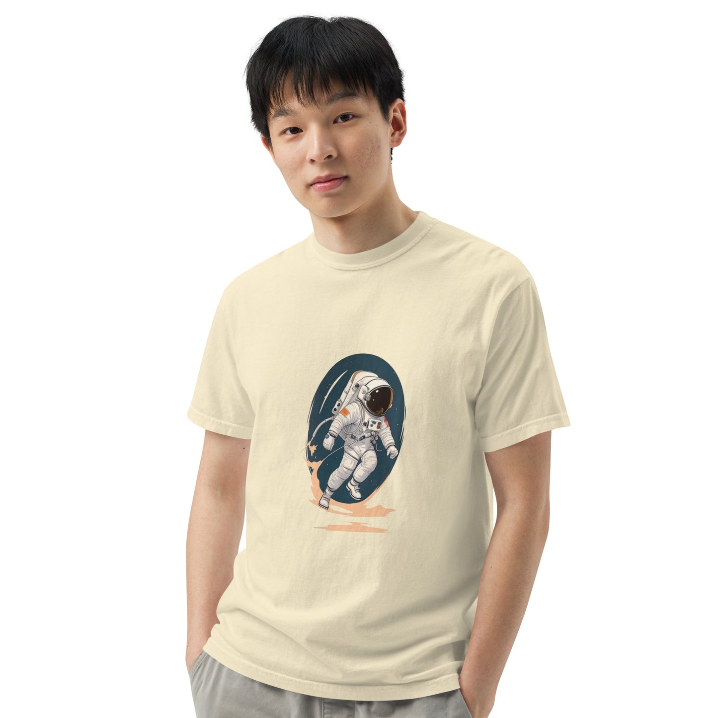 Unisex Product Dyed Heavyweight T-Shirt/Astronaut