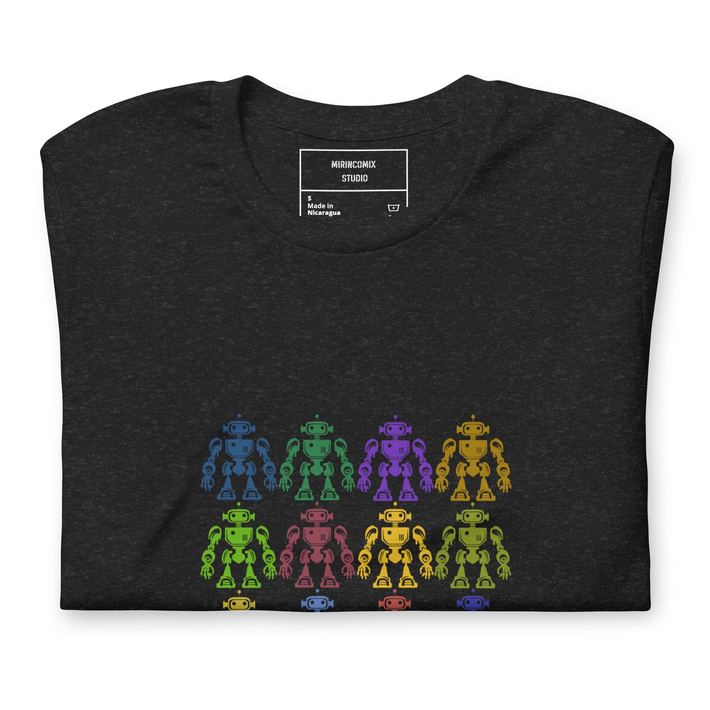 Unisex T-shirt/12 robots